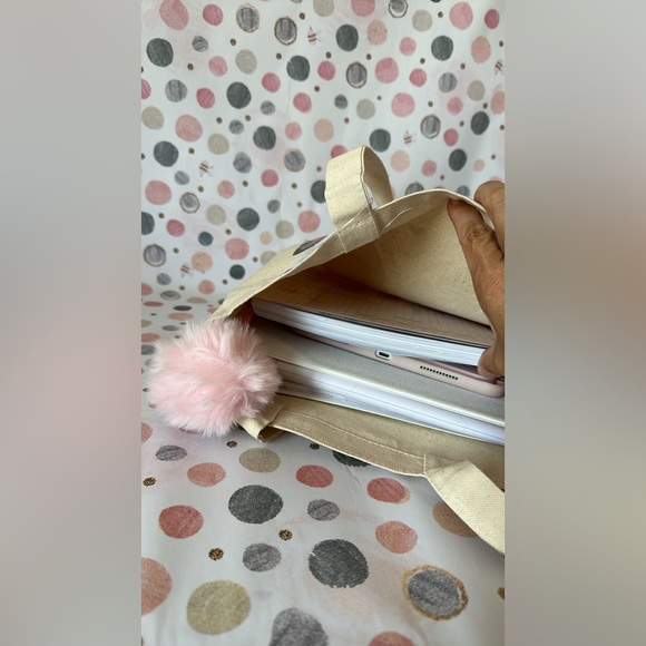 CUSTOM ORDER & READY TO PURCHASE Canvas Tote Bag Trendy 100% Cotton Organic - Picture 7 of 7